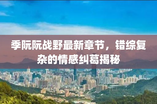 季阮阮戰(zhàn)野最新章節(jié)，錯綜復雜的情感糾葛揭秘