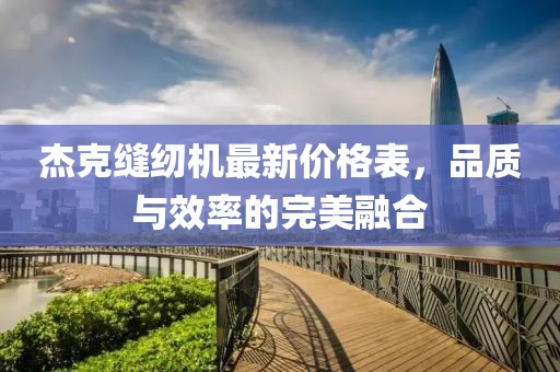 杰克縫紉機最新價格表，品質(zhì)與效率的完美融合