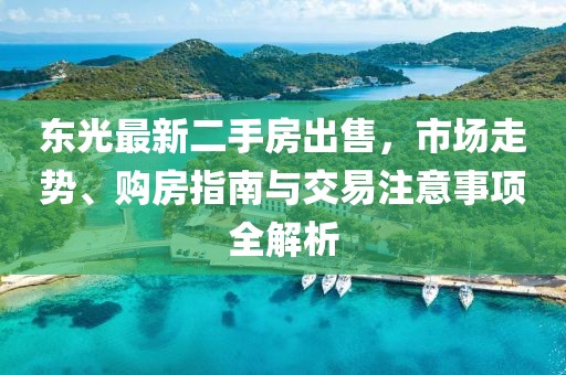 東光最新二手房出售，市場走勢、購房指南與交易注意事項全解析