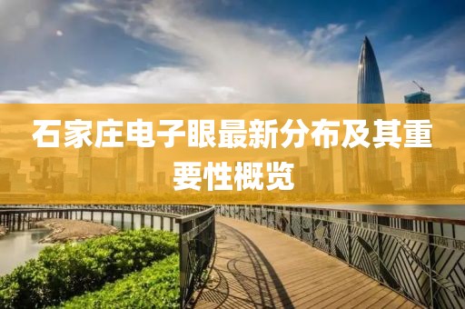 石家莊電子眼最新分布及其重要性概覽