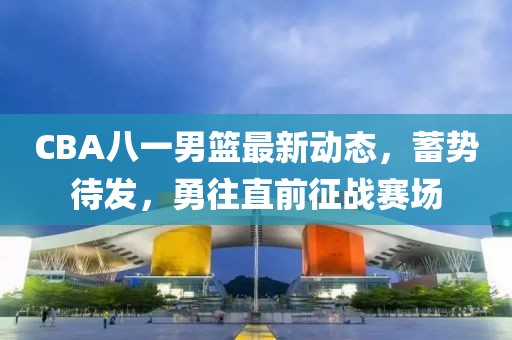 CBA八一男籃最新動(dòng)態(tài)，蓄勢待發(fā)，勇往直前征戰(zhàn)賽場