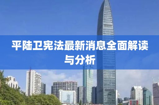 平陸衛(wèi)憲法最新消息全面解讀與分析