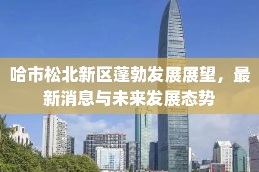 哈市松北新區(qū)蓬勃發(fā)展展望，最新消息與未來發(fā)展態(tài)勢