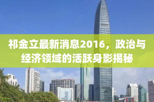祁金立最新消息2016，政治與經(jīng)濟(jì)領(lǐng)域的活躍身影揭秘