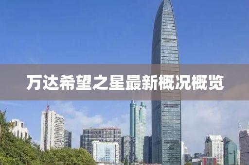 萬達(dá)希望之星最新概況概覽