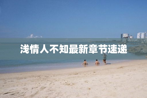 淺情人不知最新章節(jié)速遞