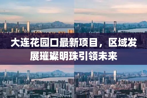 大連花園口最新項(xiàng)目，區(qū)域發(fā)展璀璨明珠引領(lǐng)未來