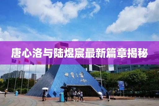 唐心洛與陸煜宸最新篇章揭秘