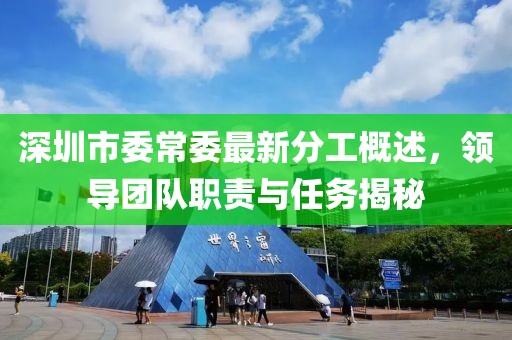 深圳市委常委最新分工概述，領(lǐng)導(dǎo)團(tuán)隊(duì)職責(zé)與任務(wù)揭秘