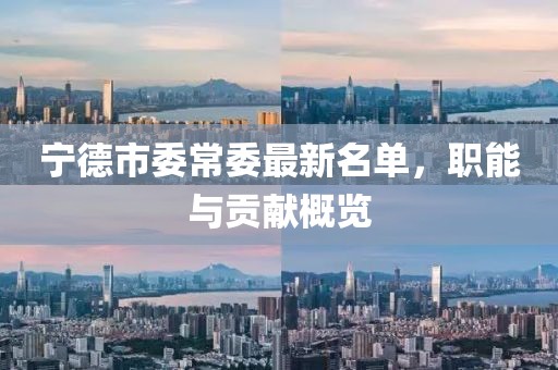 寧德市委常委最新名單，職能與貢獻(xiàn)概覽