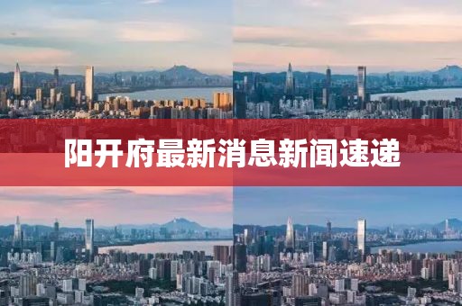 陽開府最新消息新聞速遞