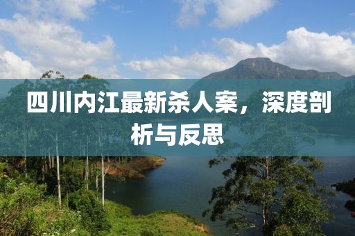 四川內(nèi)江最新殺人案，深度剖析與反思