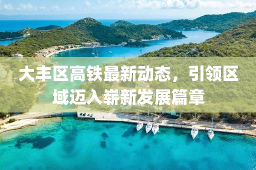 大豐區(qū)高鐵最新動態(tài)，引領(lǐng)區(qū)域邁入嶄新發(fā)展篇章