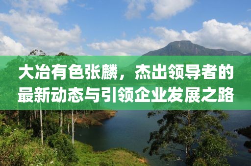 大冶有色張麟，杰出領(lǐng)導(dǎo)者的最新動(dòng)態(tài)與引領(lǐng)企業(yè)發(fā)展之路