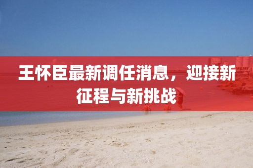 王懷臣最新調(diào)任消息，迎接新征程與新挑戰(zhàn)