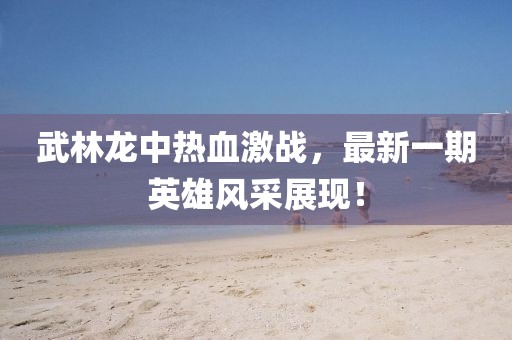 武林龍中熱血激戰(zhàn)，最新一期英雄風(fēng)采展現(xiàn)！