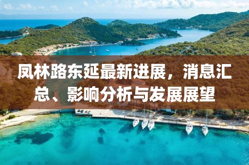 鳳林路東延最新進(jìn)展，消息匯總、影響分析與發(fā)展展望