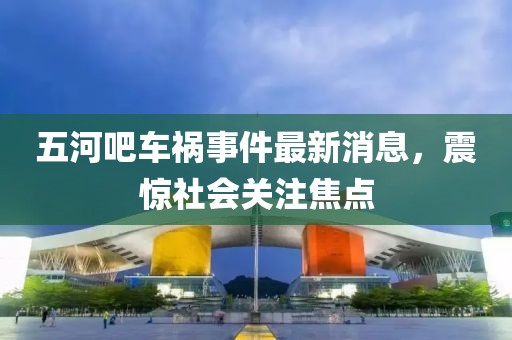 五河吧車禍事件最新消息，震驚社會關(guān)注焦點