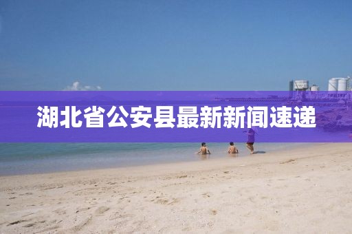 湖北省公安縣最新新聞速遞