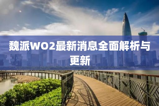 魏派WO2最新消息全面解析與更新