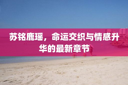 蘇銘鹿瑤，命運(yùn)交織與情感升華的最新章節(jié)