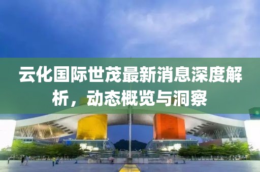 云化國際世茂最新消息深度解析，動態(tài)概覽與洞察