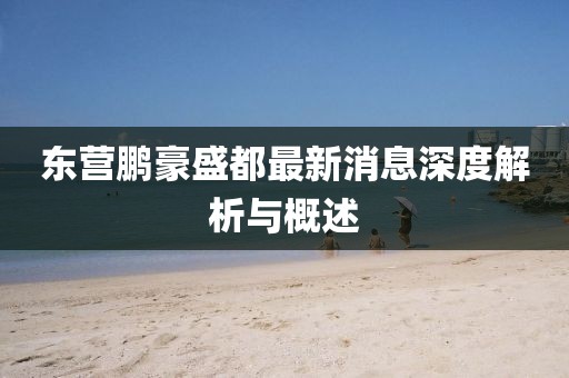 東營(yíng)鵬豪盛都最新消息深度解析與概述