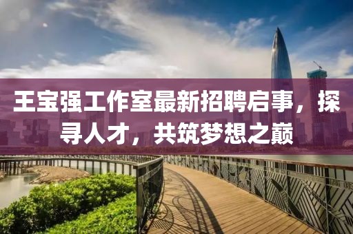 王寶強工作室最新招聘啟事，探尋人才，共筑夢想之巔