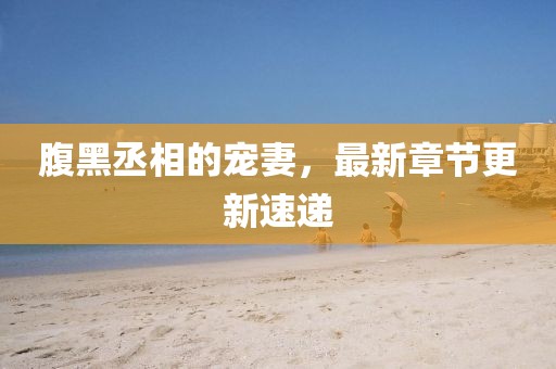 腹黑丞相的寵妻，最新章節(jié)更新速遞