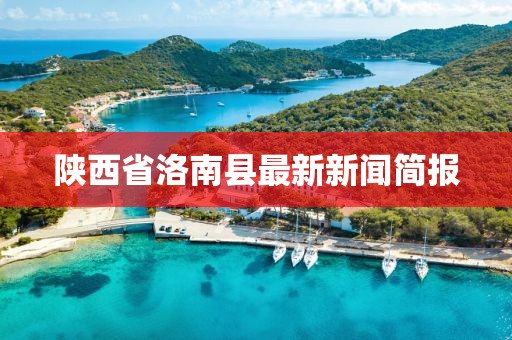 陜西省洛南縣最新新聞簡報(bào)
