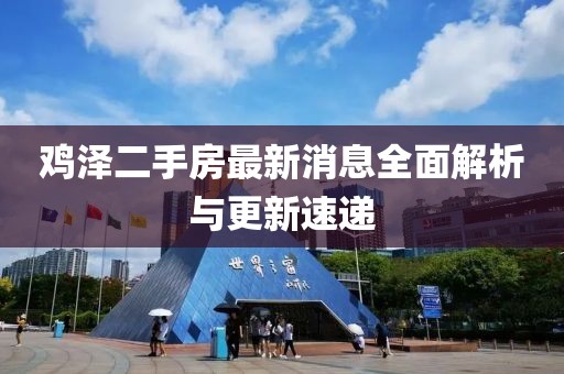 雞澤二手房最新消息全面解析與更新速遞