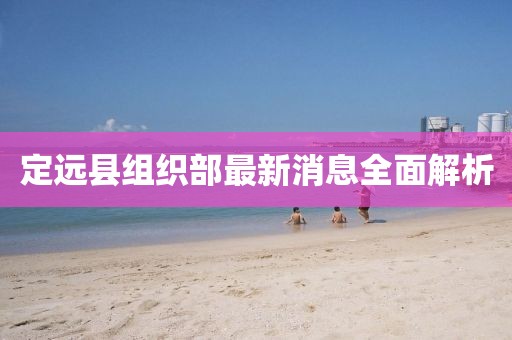 定遠縣組織部最新消息全面解析