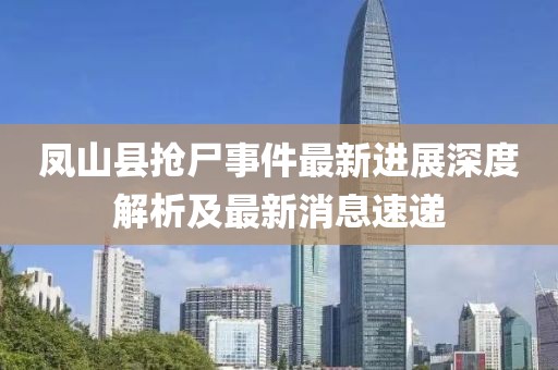 鳳山縣搶尸事件最新進(jìn)展深度解析及最新消息速遞