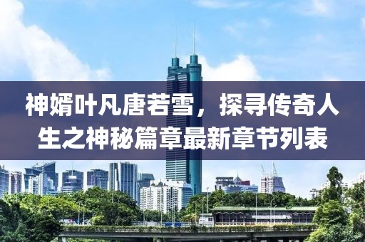 神婿葉凡唐若雪，探尋傳奇人生之神秘篇章最新章節(jié)列表