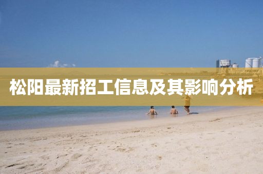 松陽最新招工信息及其影響分析