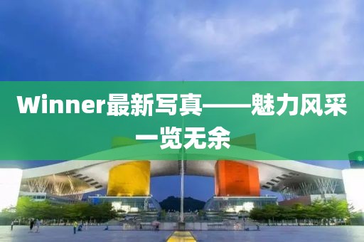 Winner最新寫真——魅力風采一覽無余