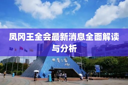 鳳岡王全會最新消息全面解讀與分析