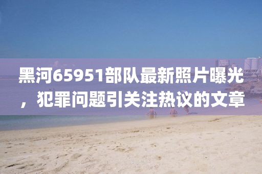黑河65951部隊(duì)最新照片曝光，犯罪問(wèn)題引關(guān)注熱議的文章