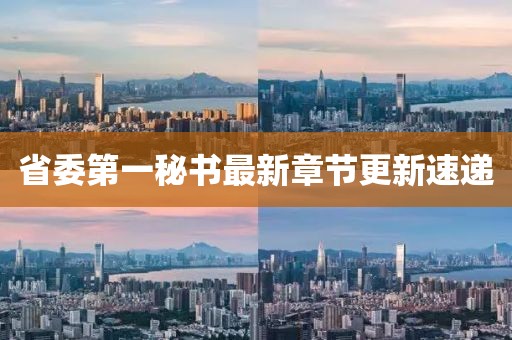省委第一秘書最新章節(jié)更新速遞