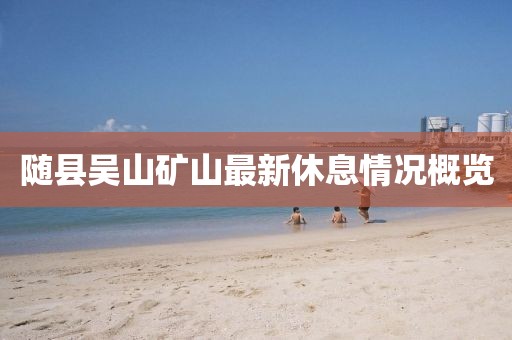 隨縣吳山礦山最新休息情況概覽