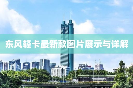 東風輕卡最新款圖片展示與詳解