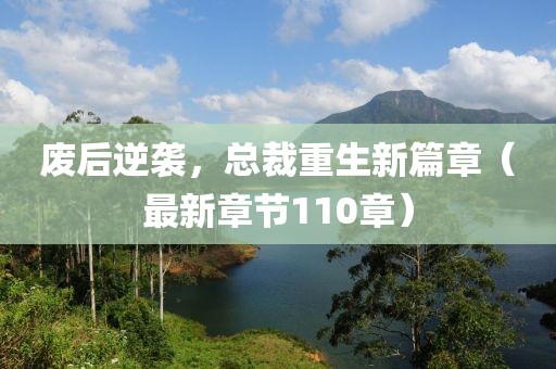 廢后逆襲，總裁重生新篇章（最新章節(jié)110章）