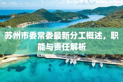 蘇州市委常委最新分工概述，職能與責(zé)任解析