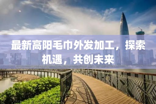 最新高陽毛巾外發(fā)加工，探索機遇，共創(chuàng)未來
