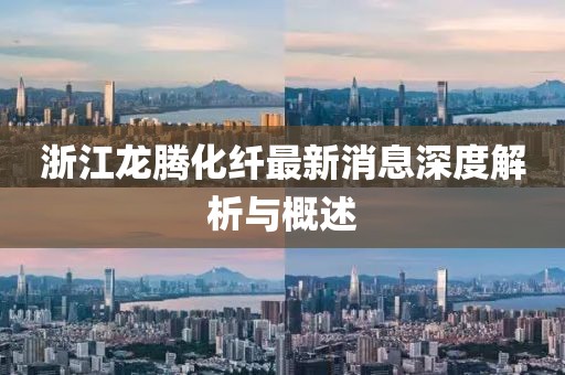 浙江龍騰化纖最新消息深度解析與概述